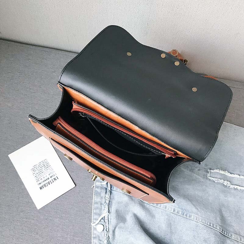 Vintage Women Backpack  Shoulder Bag Lady Multifunction Backpack Retro Bags