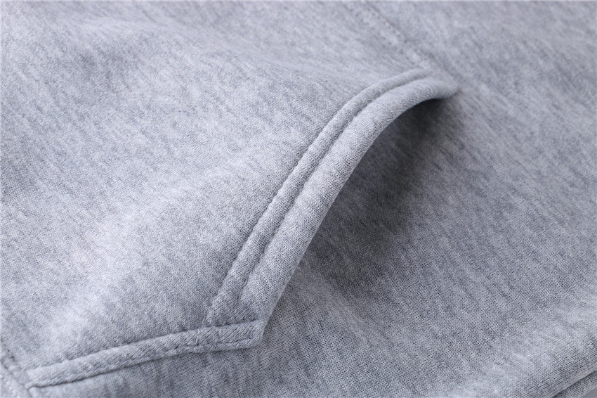 Autumn Winter New Hooded Hoodies Solid Basic Sweatshirts Pullovers