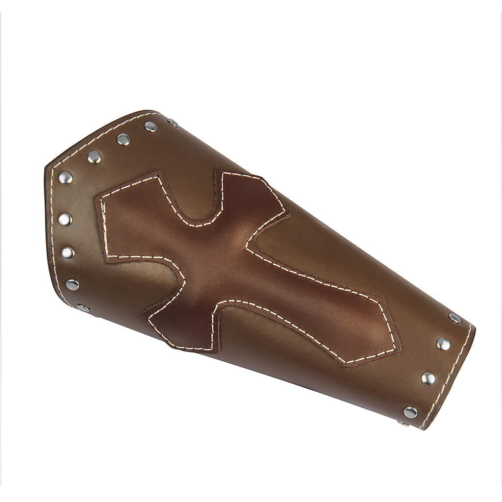 2X Vintage  Arm Armor Guard Medieval Knight Bracer Adjustable Wrist Band