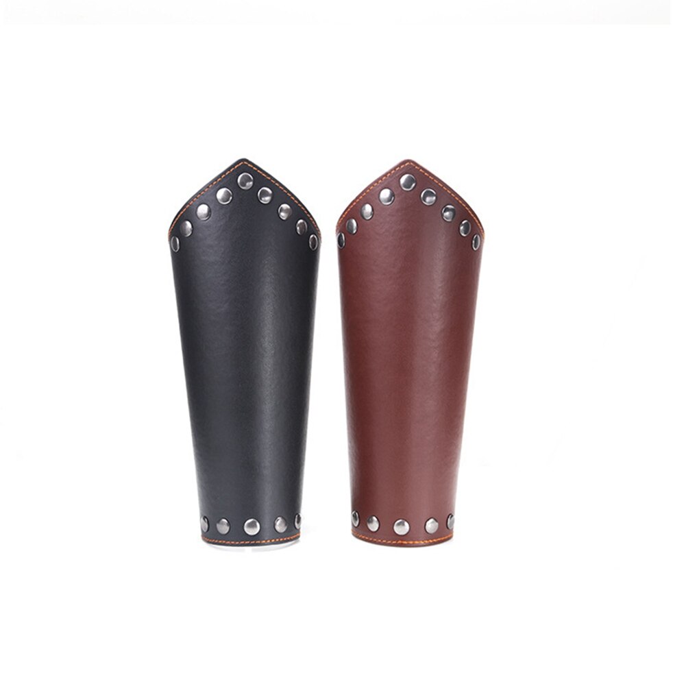 Medieval Bracers Steampunk Wristband Bracer Rivet Arm Cuff Cosplay Prop