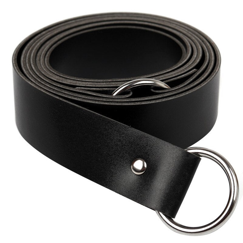 220cm Medieval Renaissance Waist Ring Belt Viking Knight Pirate Waistbelt Horseman Celtic Cosplay Larp Circle Long Loop Props