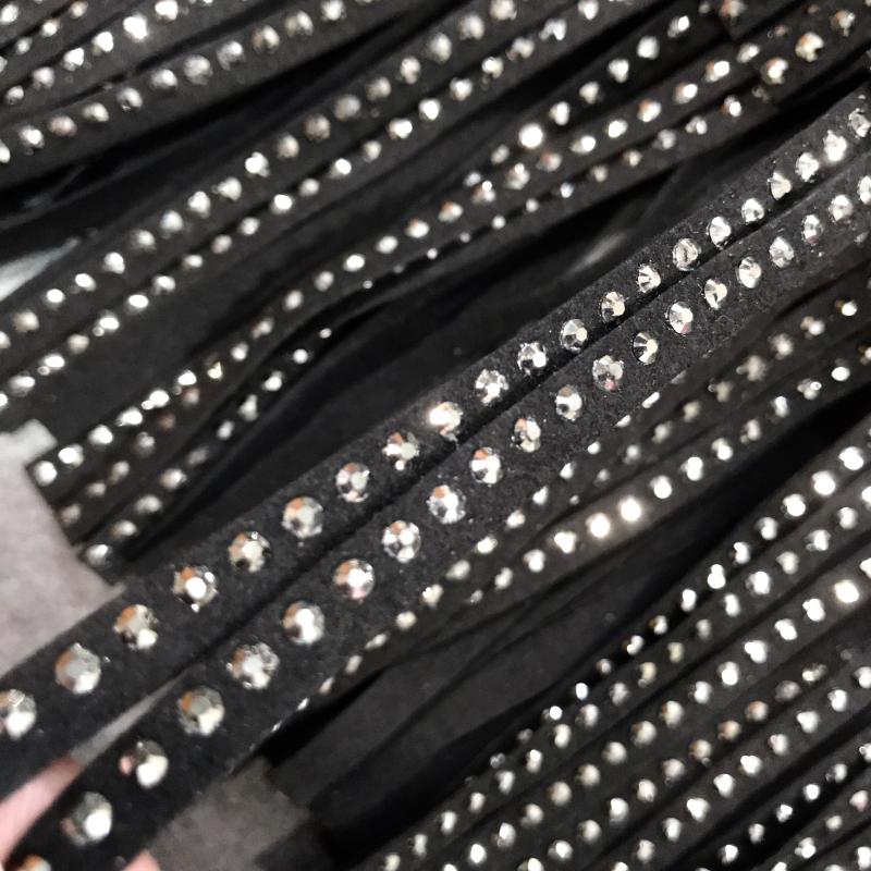 Women's Skirt High Waist Belt Multi-Layer Short  Heavy Drilling Rhinestones Fringed Skirt with Cake A Line
