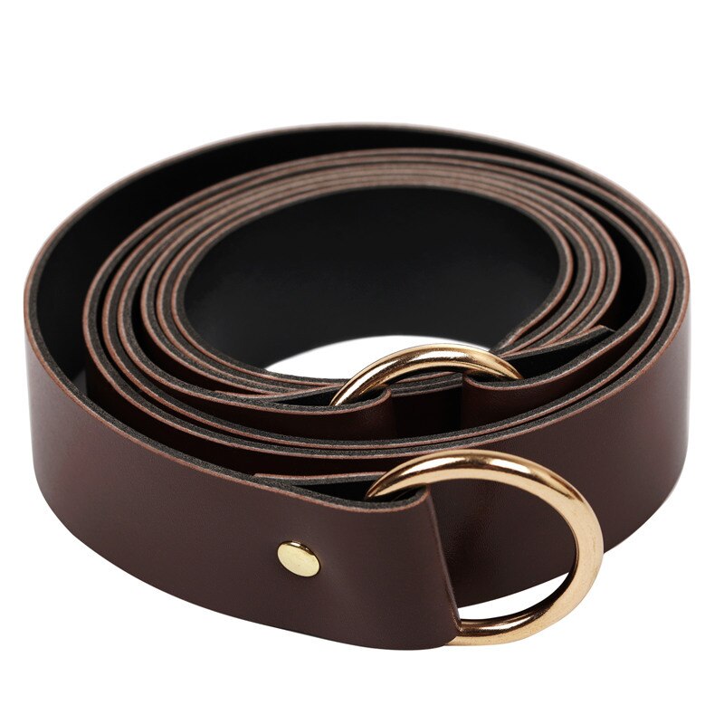 220cm Medieval Renaissance Waist Ring Belt Viking Knight Pirate Waistbelt Horseman Celtic Cosplay Larp Circle Long Loop Props