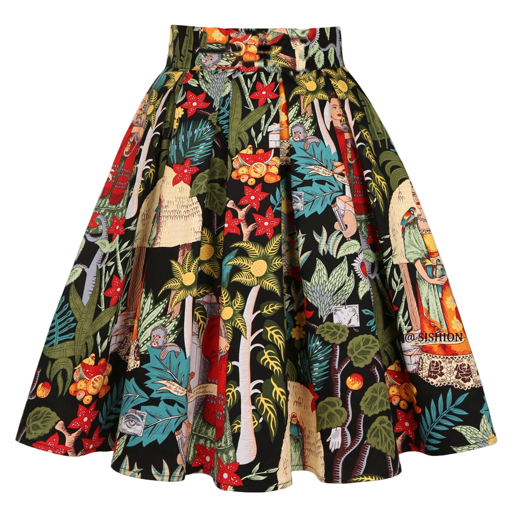 Summer Plaid Skirt with Pockets High Waist Cotton Vintage Retro harajuku Skirts Womens 2022 falda