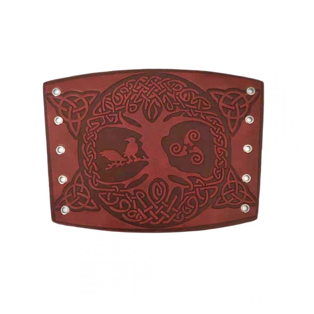 Toten Design Nordic Viking Odin Tree of Life Bangles for Man Riding Protective Gear Embossed