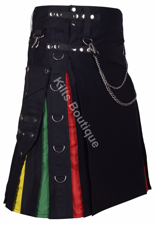 Rainbow Pride Utility Kilt Hybrid