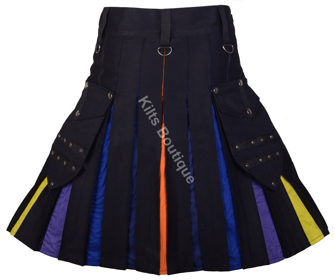 Rainbow Pride Utility Kilt Hybrid