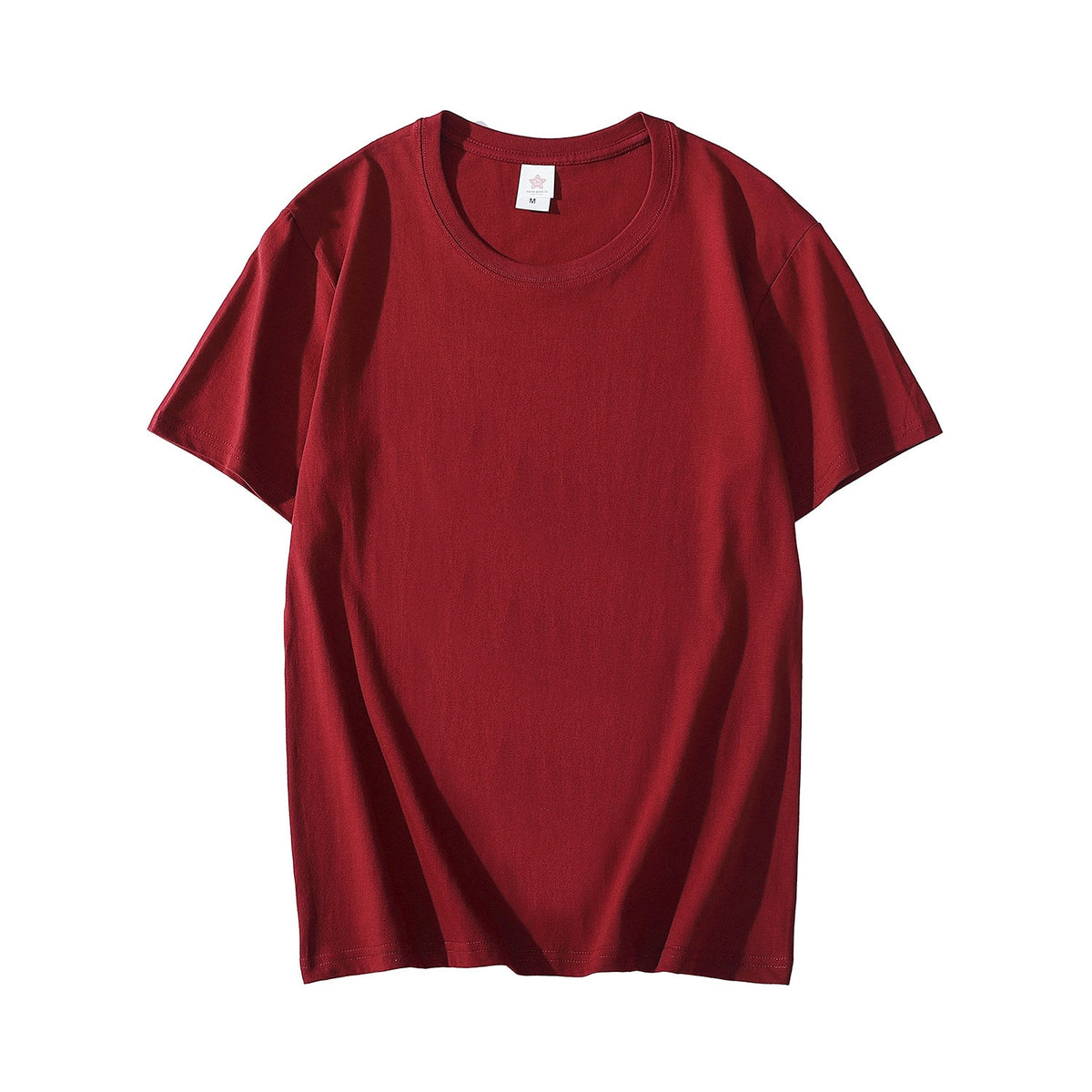 Cotton Men T-shirt Short-sleeve Man T shirt Short Sleeve Pure Color