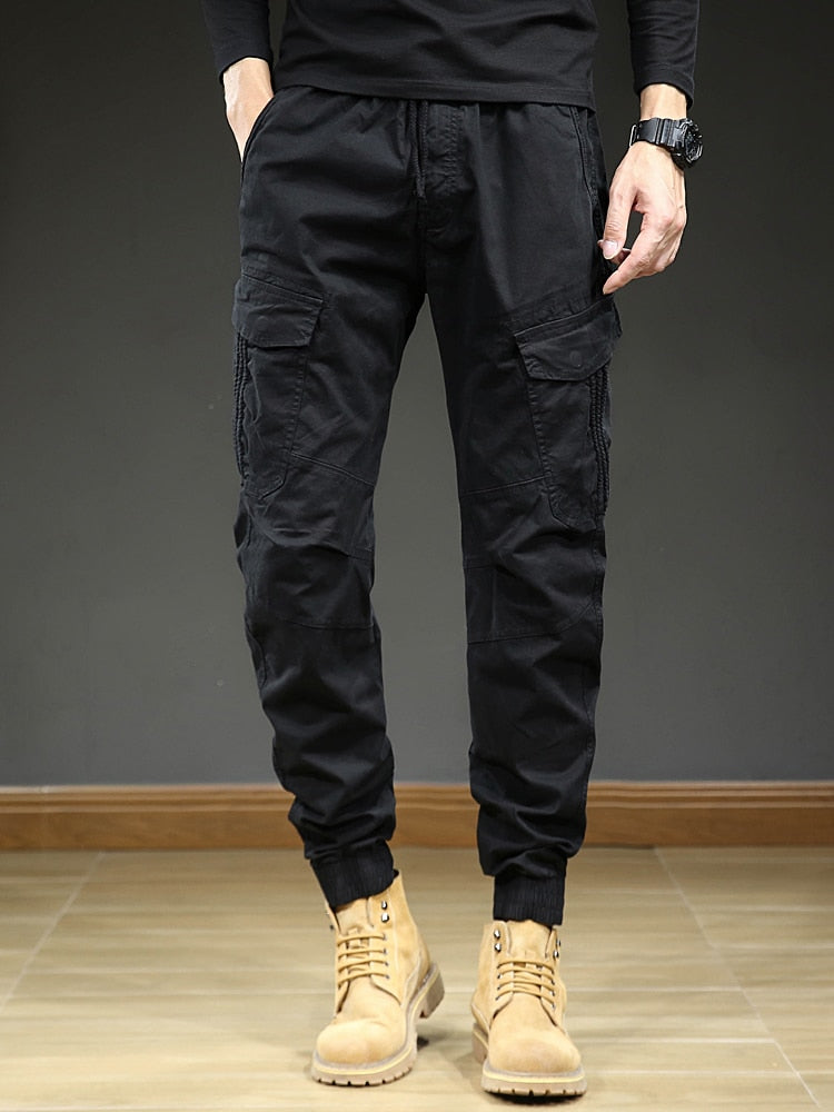 Joseph Cargo Pants With Utility Pockets Relaxed Fit Cotton Blend Streetwear Style For Men main image 1