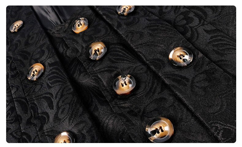 Victorian Gothic Jackets Frock Coat Vintage Tuxedo Viking Renaissance