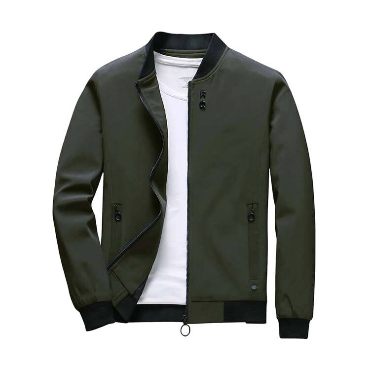 Men Spring Jackets and Coats Solid Color Casual Jacket Men Hot Sale Jacket Jaqueta Masculina