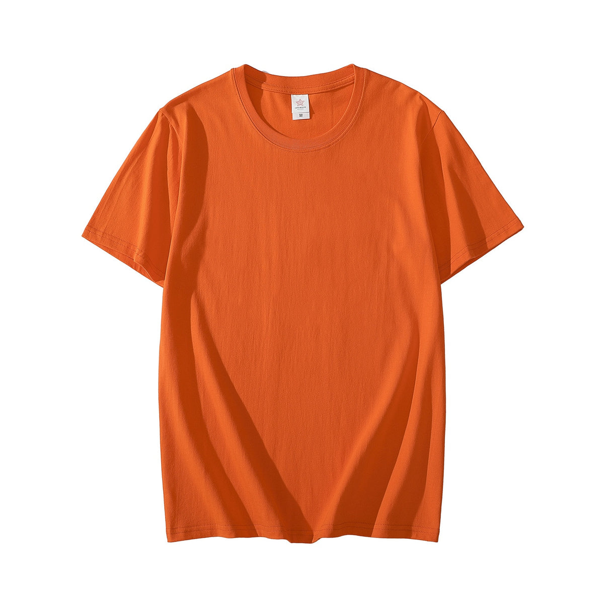 Cotton Men T-shirt Short-sleeve Man T shirt Short Sleeve Pure Color