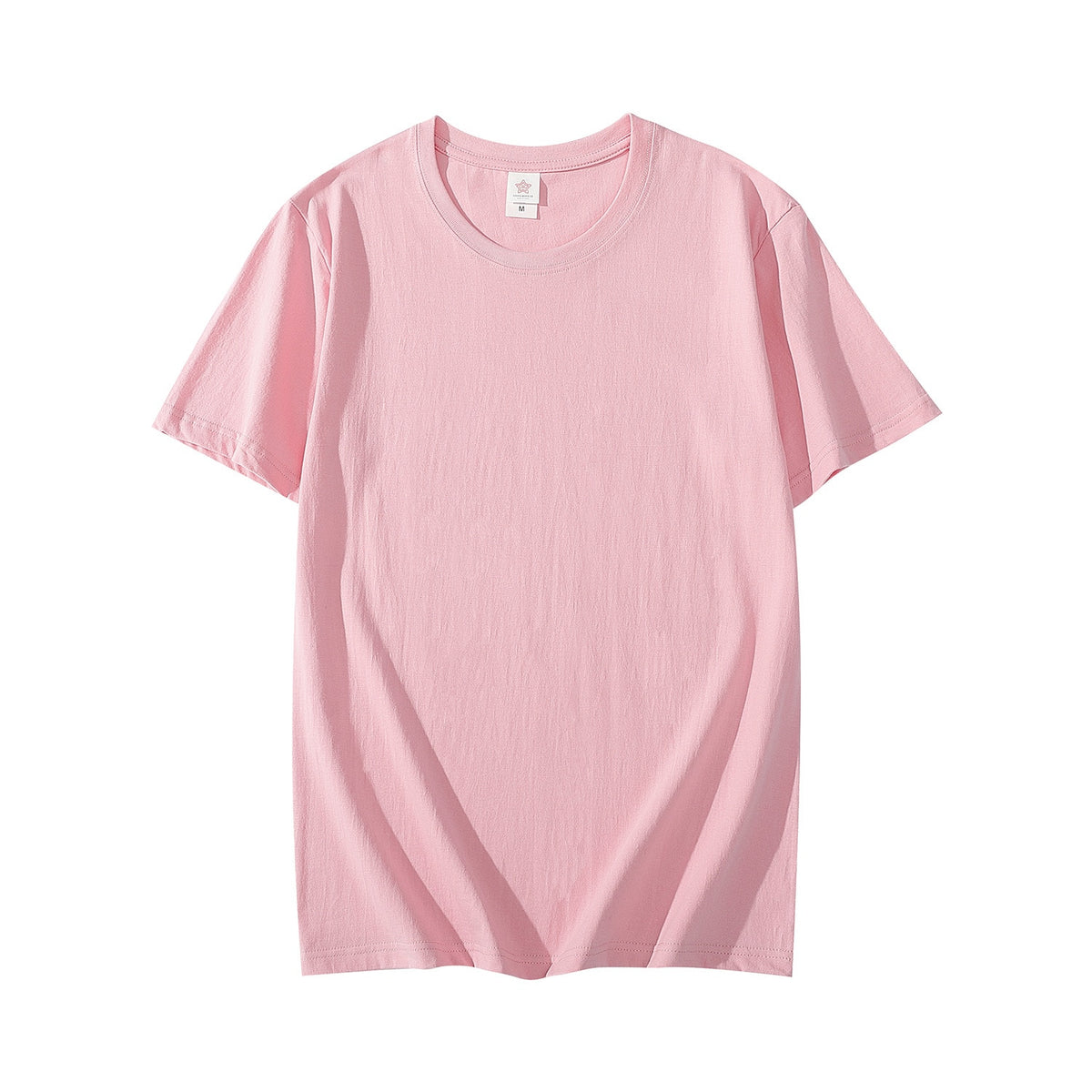 Cotton Men T-shirt Short-sleeve Man T shirt Short Sleeve Pure Color