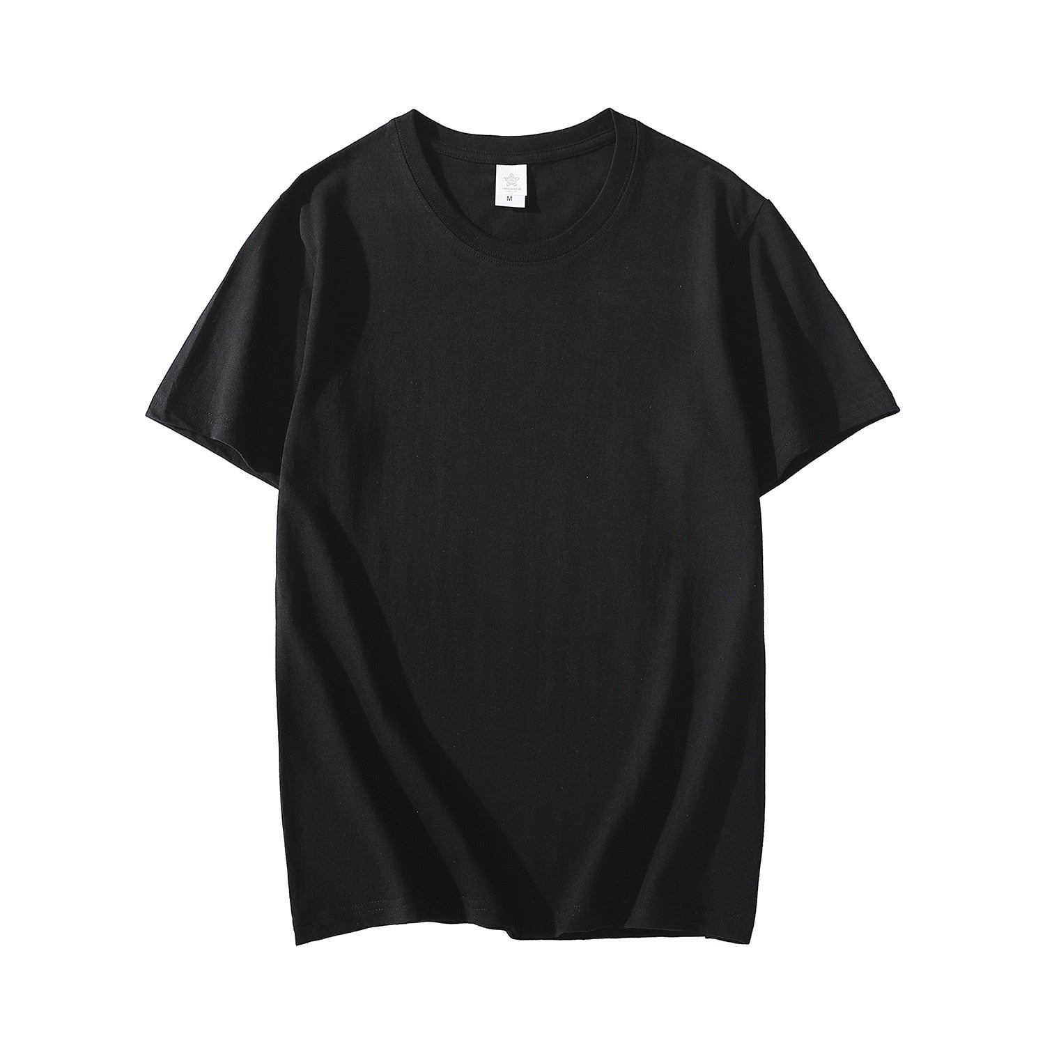 Cotton Men T-shirt Short-sleeve Man T shirt Short Sleeve Pure Color