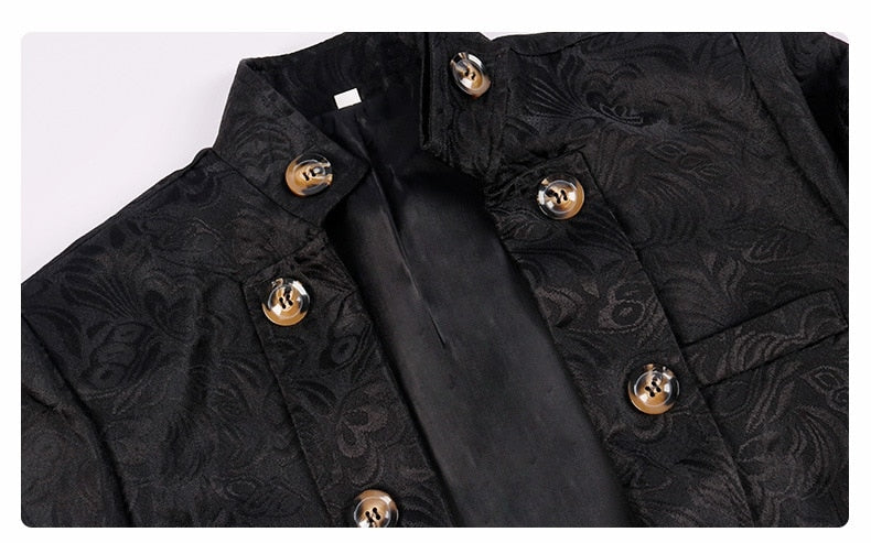 Victorian Gothic Jackets Frock Coat Vintage Tuxedo Viking Renaissance