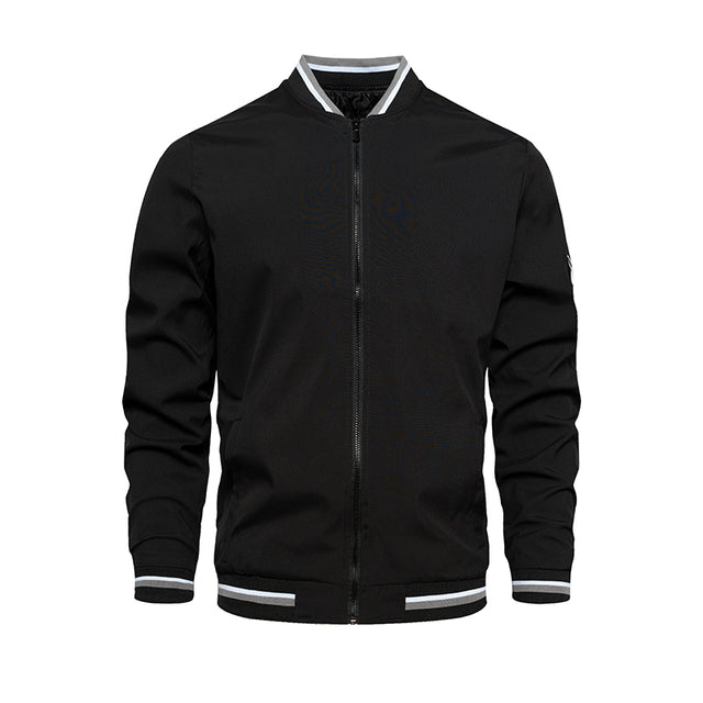 Men's Windbreaker Bomber Jackets Pilot Military Casual Baseball Coat Male Clothing 2022 Autumn Slim Fit Jacket Men Outwear