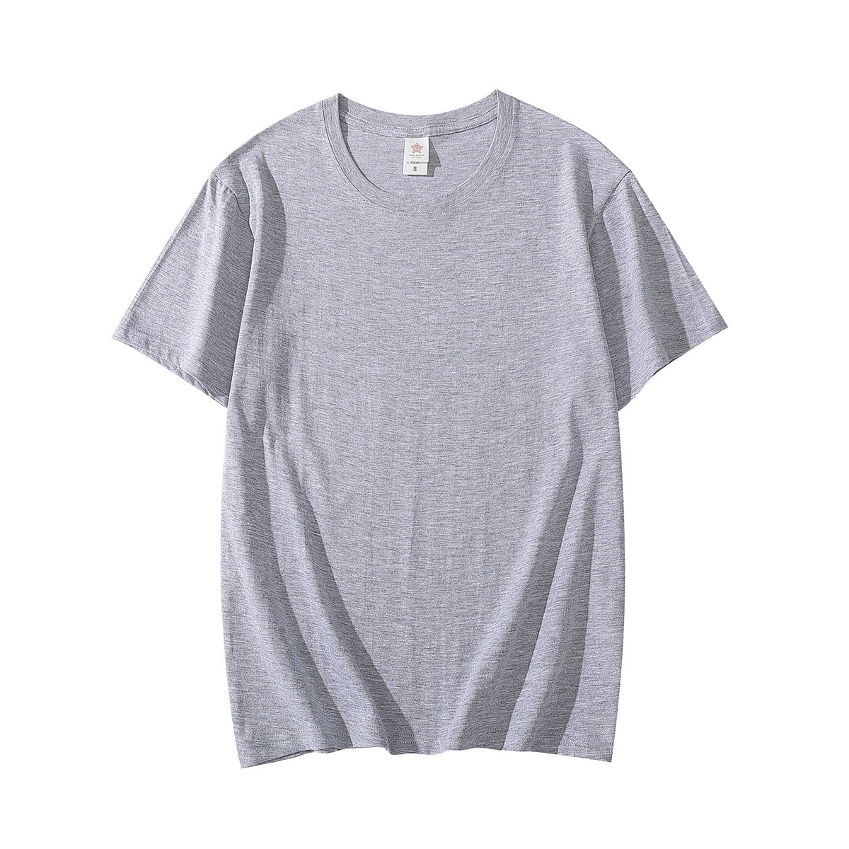 Cotton Men T-shirt Short-sleeve Man T shirt Short Sleeve Pure Color