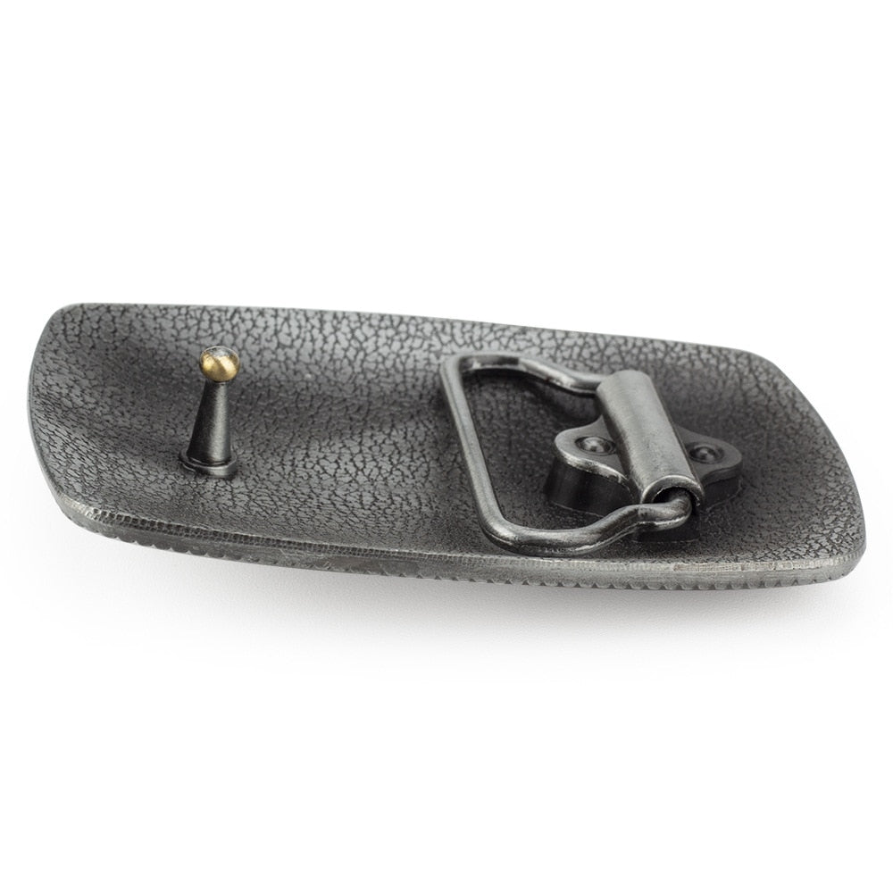 Retro Court Style Belt Buckle Printed Gems for Ancient Nobles