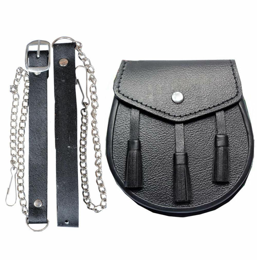 Royal Stewart Traditional Kilt Set with Kilts Sporran Belt Buckle Pin