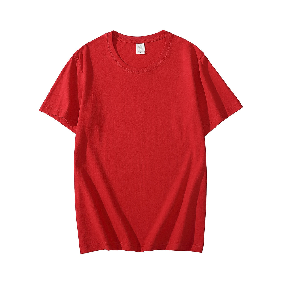Cotton Men T-shirt Short-sleeve Man T shirt Short Sleeve Pure Color