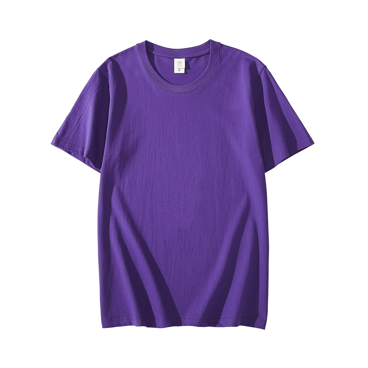 Cotton Men T-shirt Short-sleeve Man T shirt Short Sleeve Pure Color