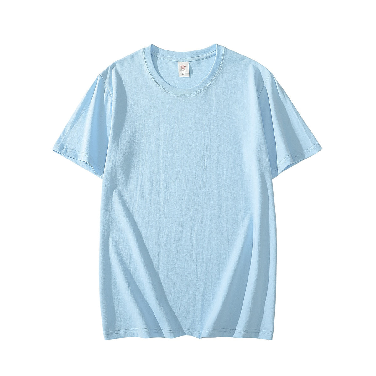 Cotton Men T-shirt Short-sleeve Man T shirt Short Sleeve Pure Color