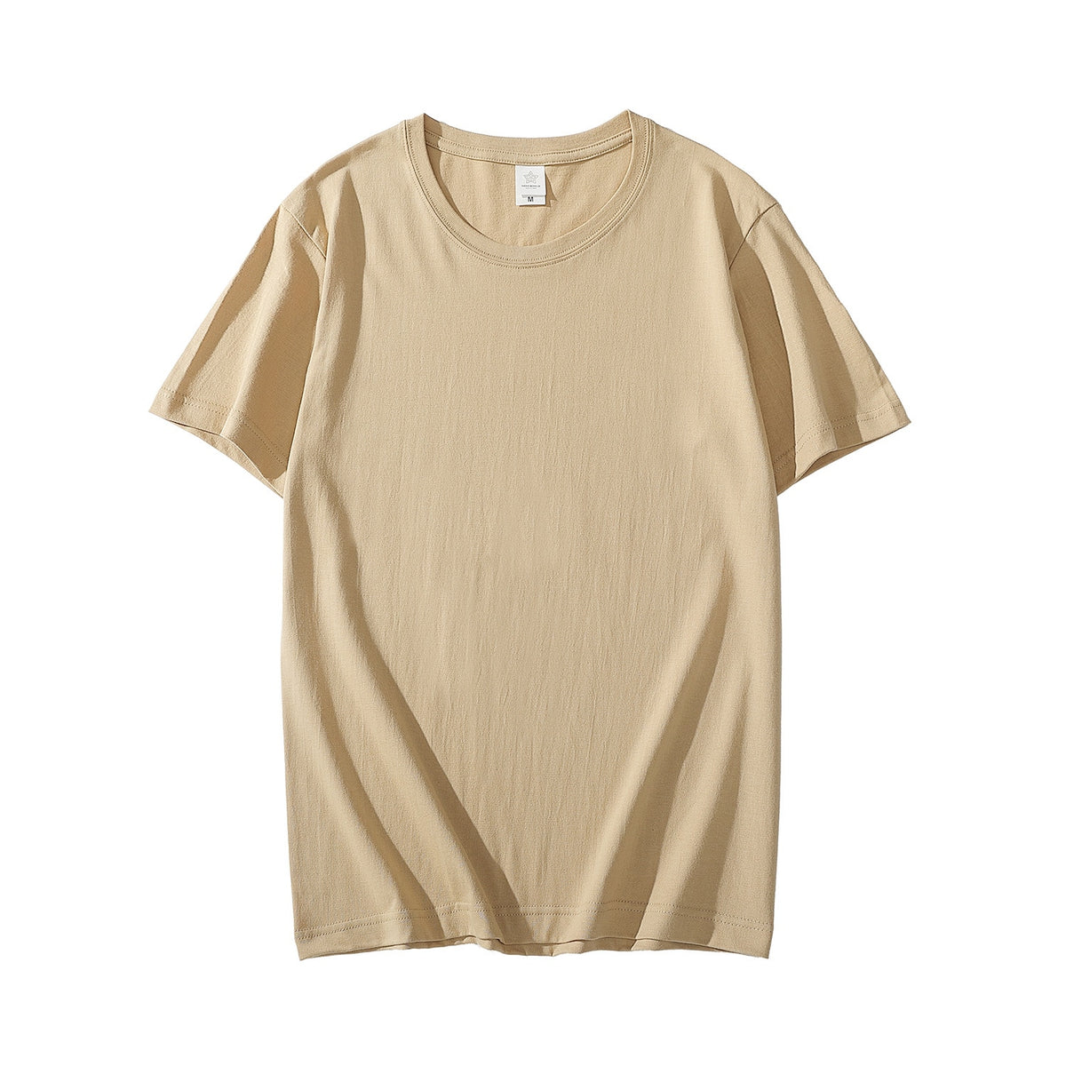 Cotton Men T-shirt Short-sleeve Man T shirt Short Sleeve Pure Color