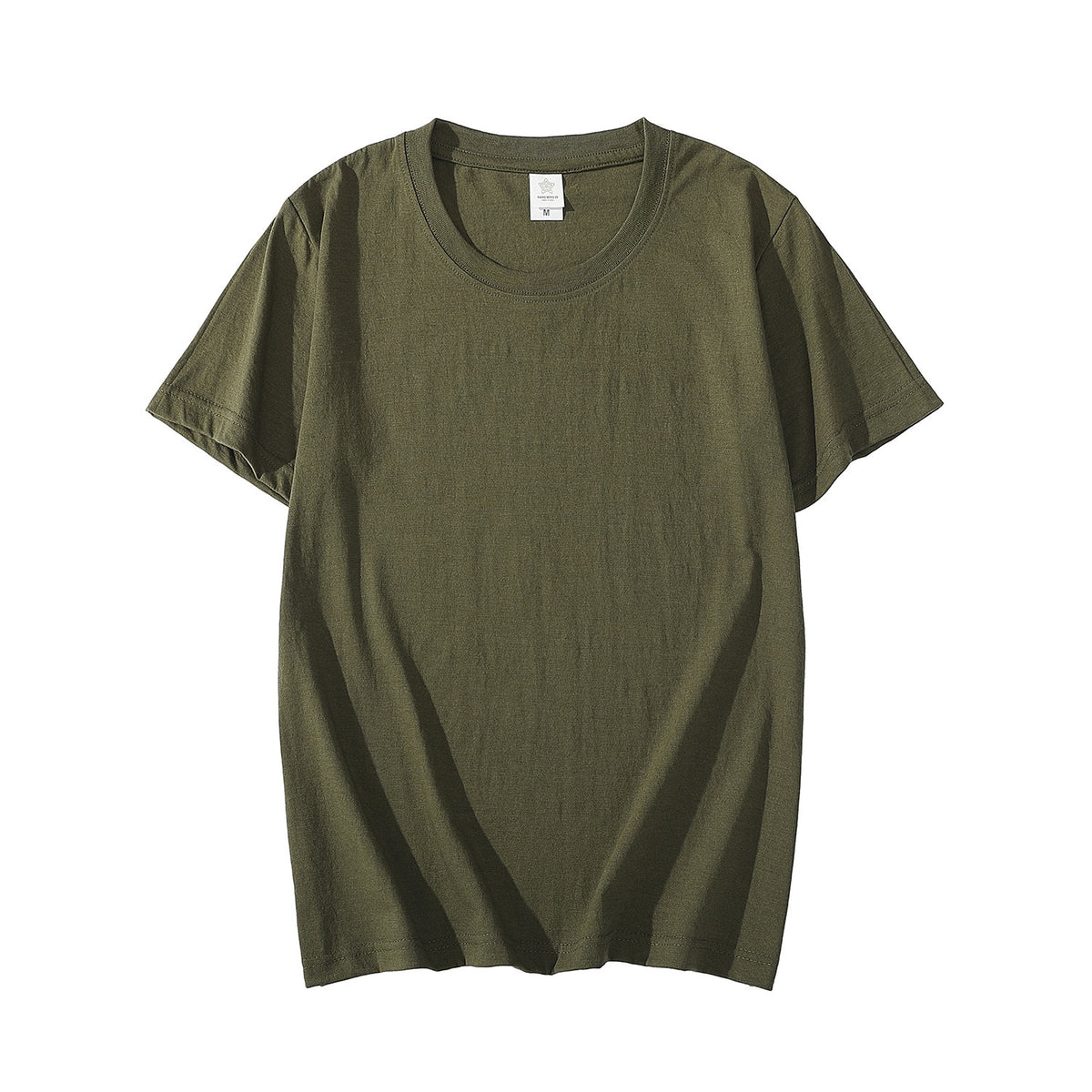 Cotton Men T-shirt Short-sleeve Man T shirt Short Sleeve Pure Color