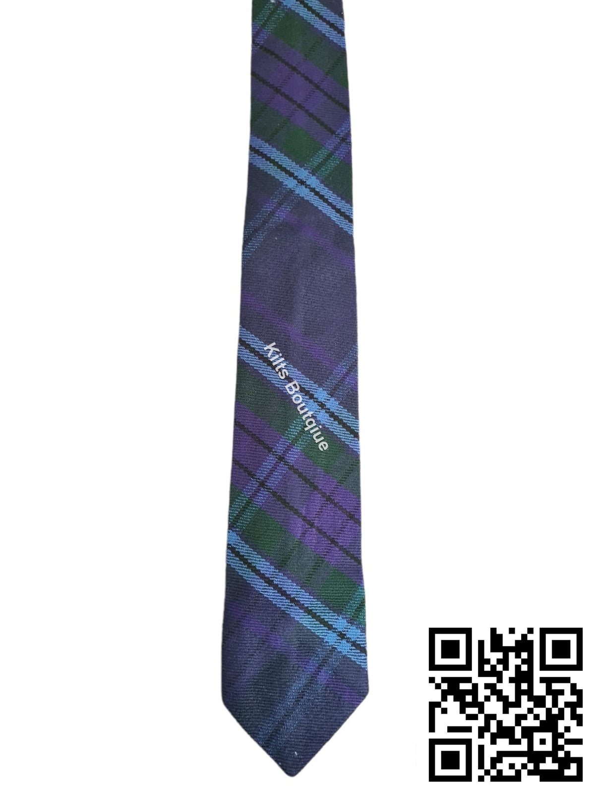 Scottish Men's Ties Highland Wear Tartan Neckties In Fine Acrylic Wool Plaid Ties