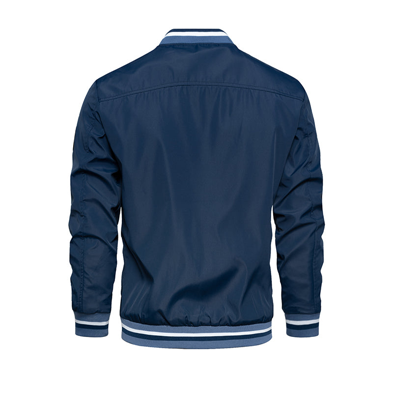 Men's Windbreaker Bomber Jackets Pilot Military Casual Baseball Coat Male Clothing 2022 Autumn Slim Fit Jacket Men Outwear