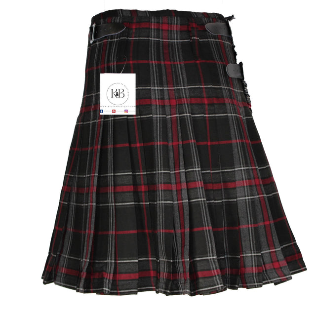 Spirit of Bruce Tartan Kilt Scottish Highland Men's Traditional 8 Yard Tartan Handmade Kilt