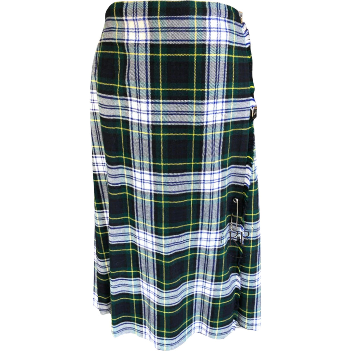Ladies Tartan Kilted Full Length Kilted Hostess Tartan Skirt Length 38 inches