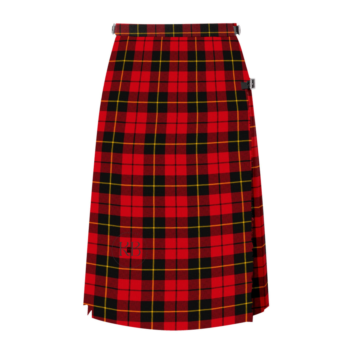 Ladies Tartan Kilted Full Length Kilted Hostess Tartan Skirt Length 38 inches