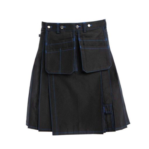 Men Work modern  Utility Kilt With Multi Storage Pockets