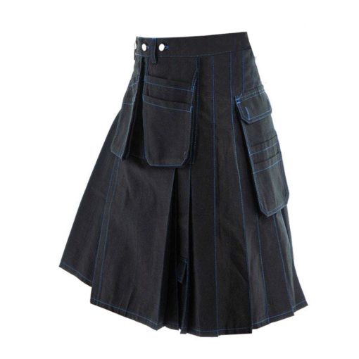 Men Work modern  Utility Kilt With Multi Storage Pockets
