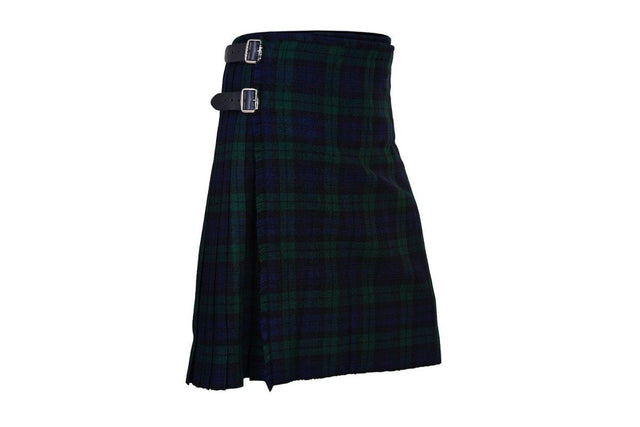 Black Watch Tartan 8 Yard Handmade 16oz Traditional HeavyWeight Kilt 24" Drop - #Kilts Boutique#