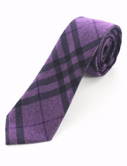 Cashmere Wool Tie Handmade Slim Neck Tie - #Kilts Boutique#