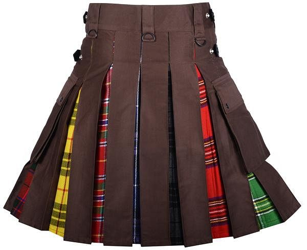 Custom Made LGBT Pride Utility Hybrid Kilt - #Kilts Boutique#