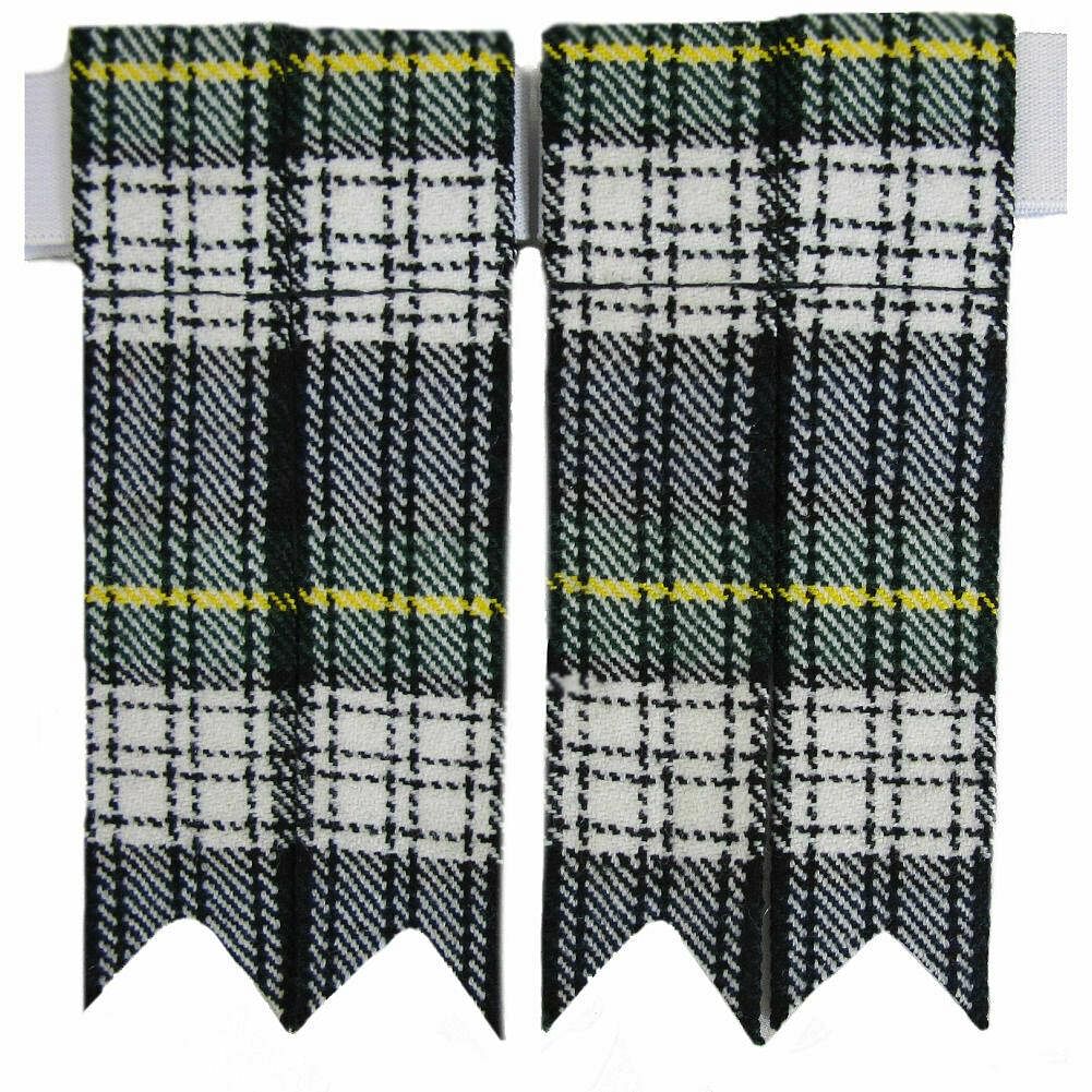 Dress Gordon Scottish Kilt Hose Sock Flashes Garter Pointed Highland Wear - #Kilts Boutique#