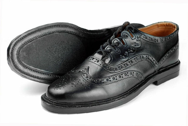 Ghillie Brogues Scottish Kilt Leather Shoes with Leather Sole UK Size 6-12 - #Kilts Boutique#