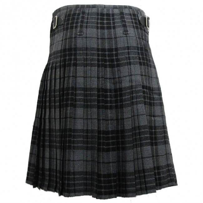 Grey Granite Highland Scottish Men's Kilt Set Sporran, Chain, Belt, Buckle, - #Kilts Boutique#