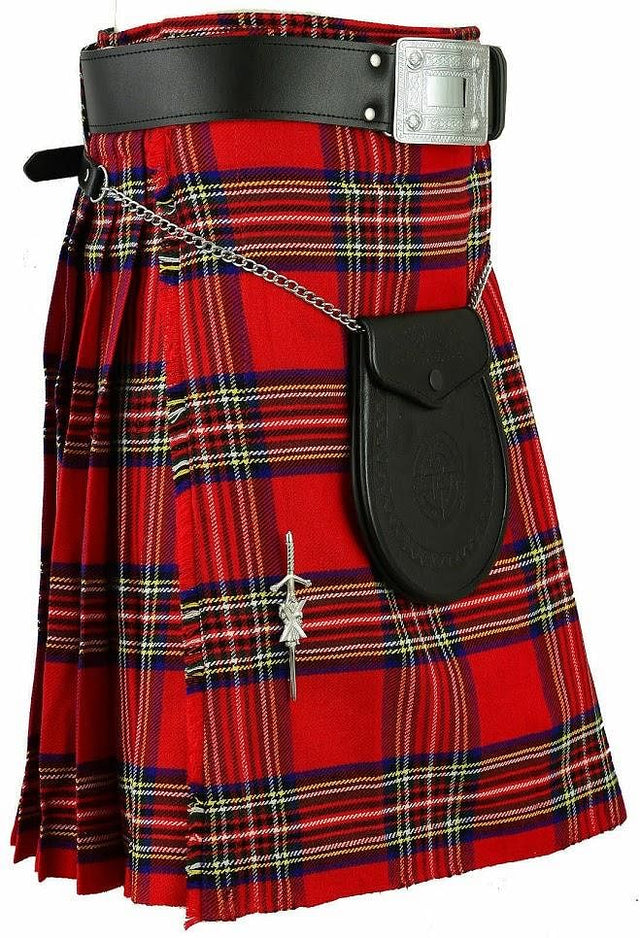 Highland Traditional Scottish Men's Kilt Outfits Set 6 In 1 - #Kilts Boutique#