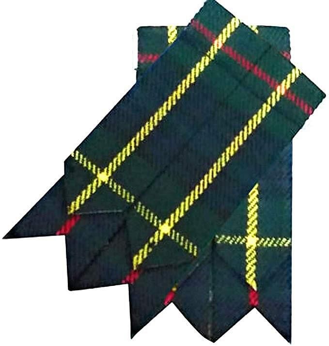 Hunting Stewart Tartan Scottish Kilt Hose Sock Flashes Garter Pointed Highland Wear - #Kilts Boutique#