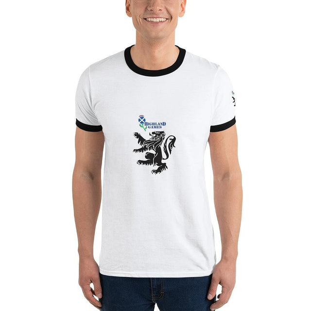 Iconic Ringer T-Shirt rock-n-roller Semi-fitted - #Kilts Boutique#