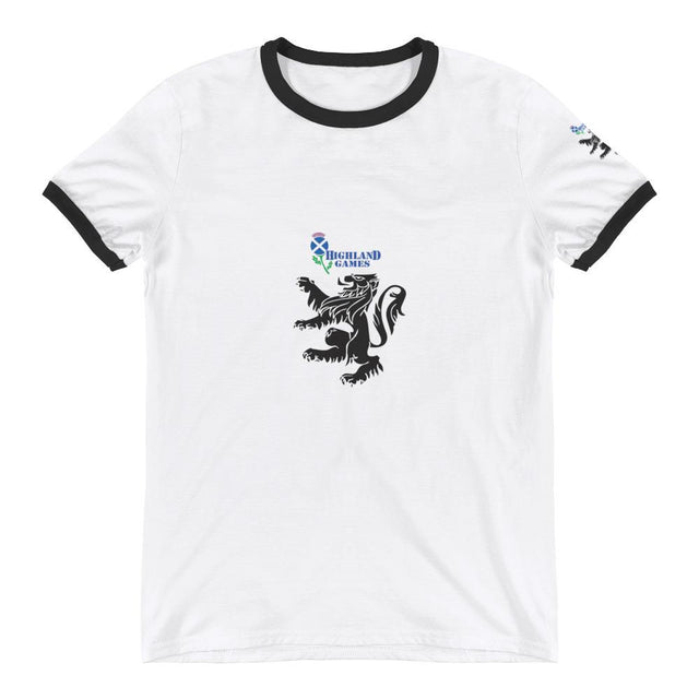 Iconic Ringer T-Shirt rock-n-roller Semi-fitted - #Kilts Boutique#