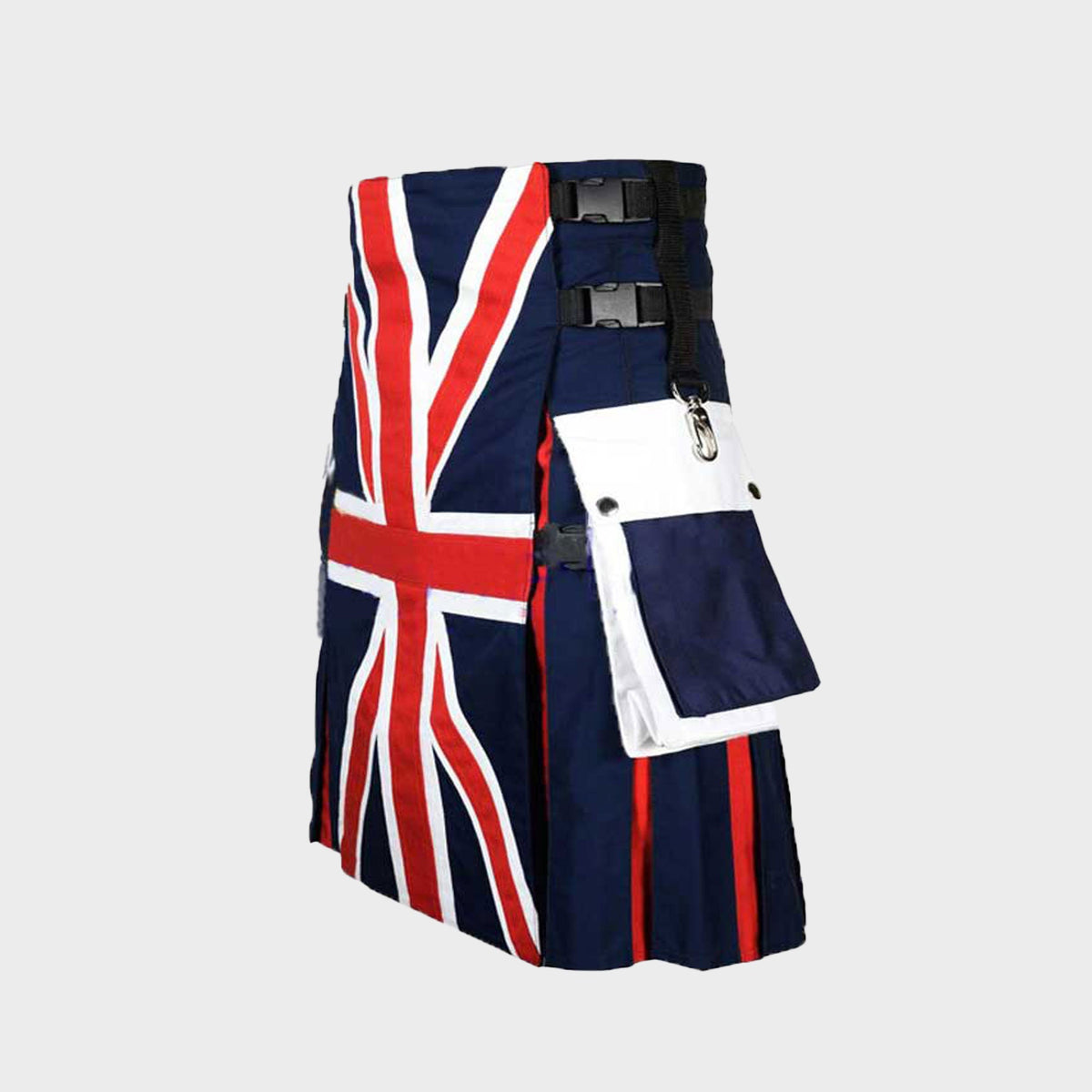 Handmade Great Union Flag Hybrid Kilt British Flag Kilt - Hybrid Utility Cotton Kilt - Scottish Kilt for Men - Country Flag Kilt