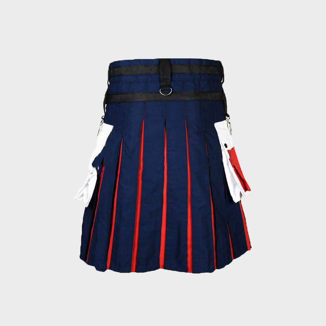 Handmade Great Union Flag Hybrid Kilt British Flag Kilt - Hybrid Utility Cotton Kilt - Scottish Kilt for Men - Country Flag Kilt
