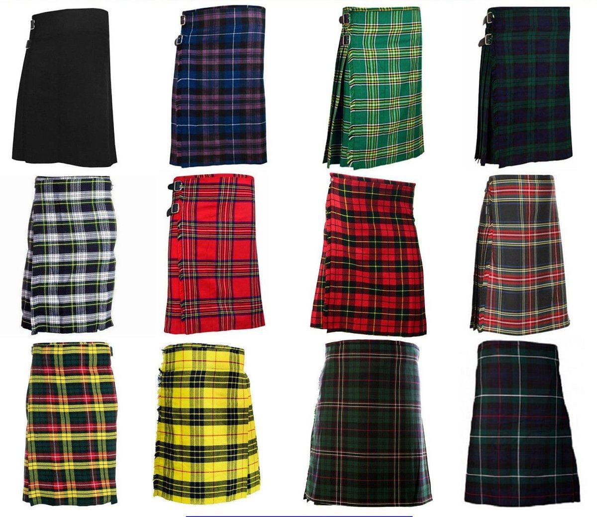 KIDS BOYS, GIRLS 13-Oz Casual / Formal Wear Scottish Tartan Kilt 20 Tartans - #Kilts Boutique#