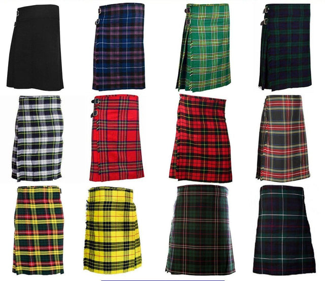 KIDS BOYS, GIRLS 13-Oz Casual / Formal Wear Scottish Tartan Kilt 20 Tartans - #Kilts Boutique#