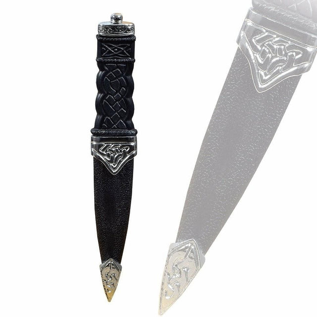 Kilt Highlandwear Safety Sgian Dubh dummy pewter mount Chrome - #Kilts Boutique#